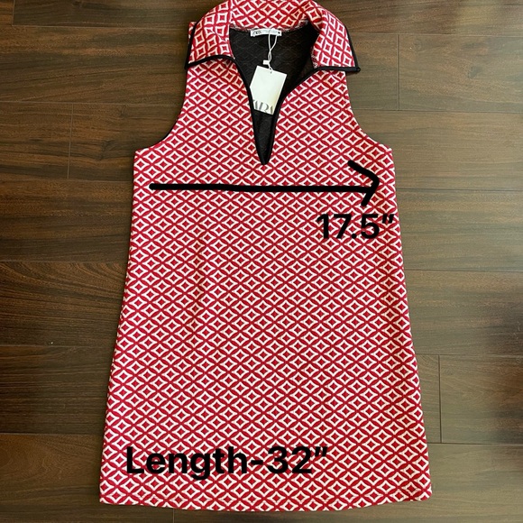 Zara Pinafore Mini Dress - Picture 9 of 9